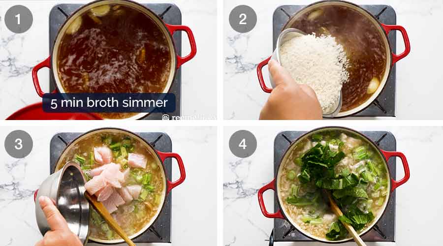 How to make Chinese Rice Soup