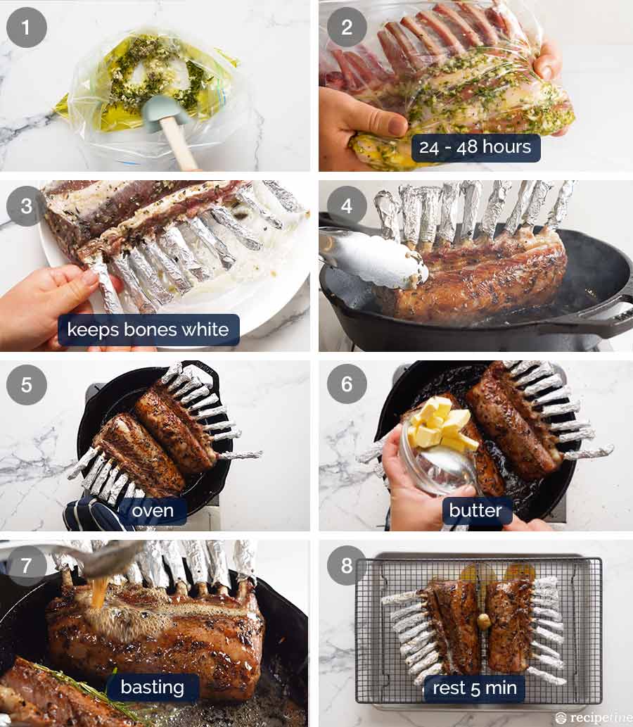 How to cook a Rack of Lamb