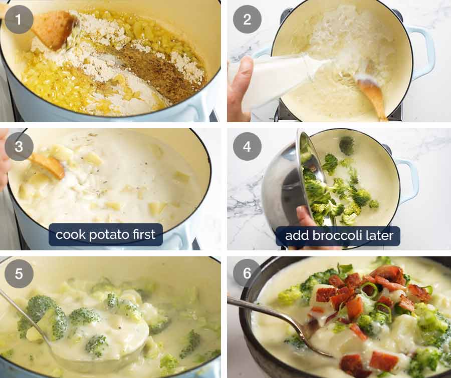 How to make Broccoli and Potato Soup