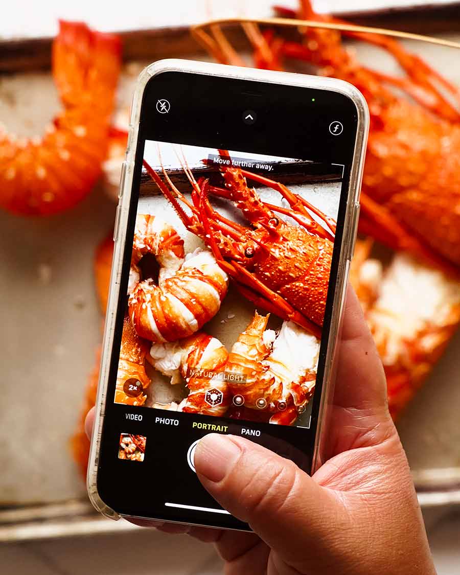 Nagi RecipeTin Eats iPhone photo of lobsters