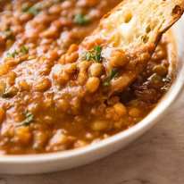 The BEST lentil soup in the world!
