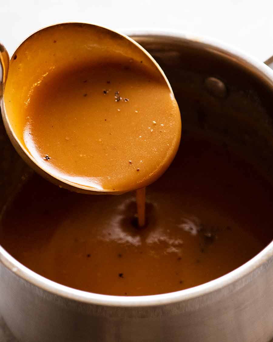 Gravy for pork roast