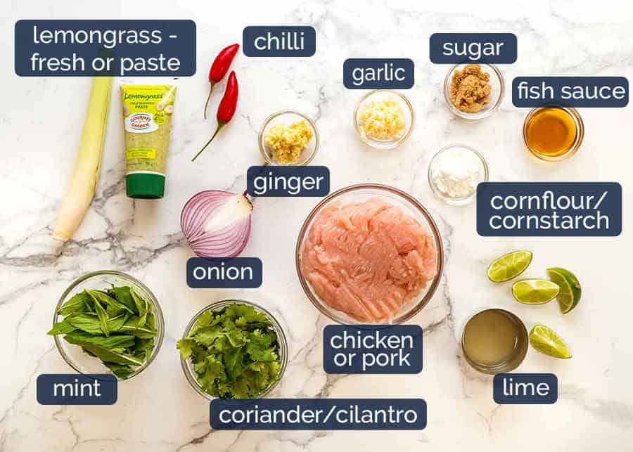 What goes in Thai Lettuce Wraps